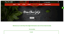 Desktop Screenshot of pizza-chez-gege.com
